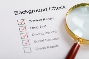 background check form for civil searches