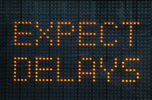 delays due to government shutdown